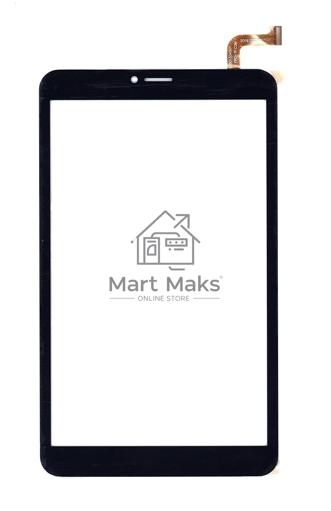 Сенсорное стекло (тачскрин) для BQ-8041L Art, черное