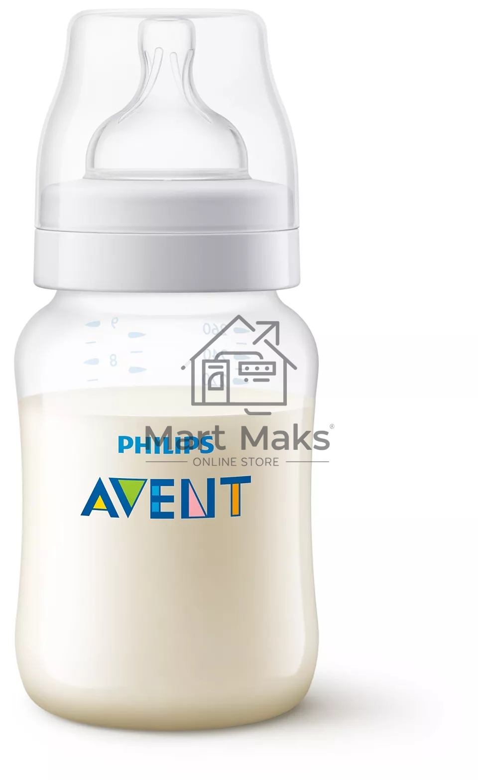 Бутылочка для кормления Philips SCY103/02, Anti-colic 1+ мес., 260 мл, 2 шт.