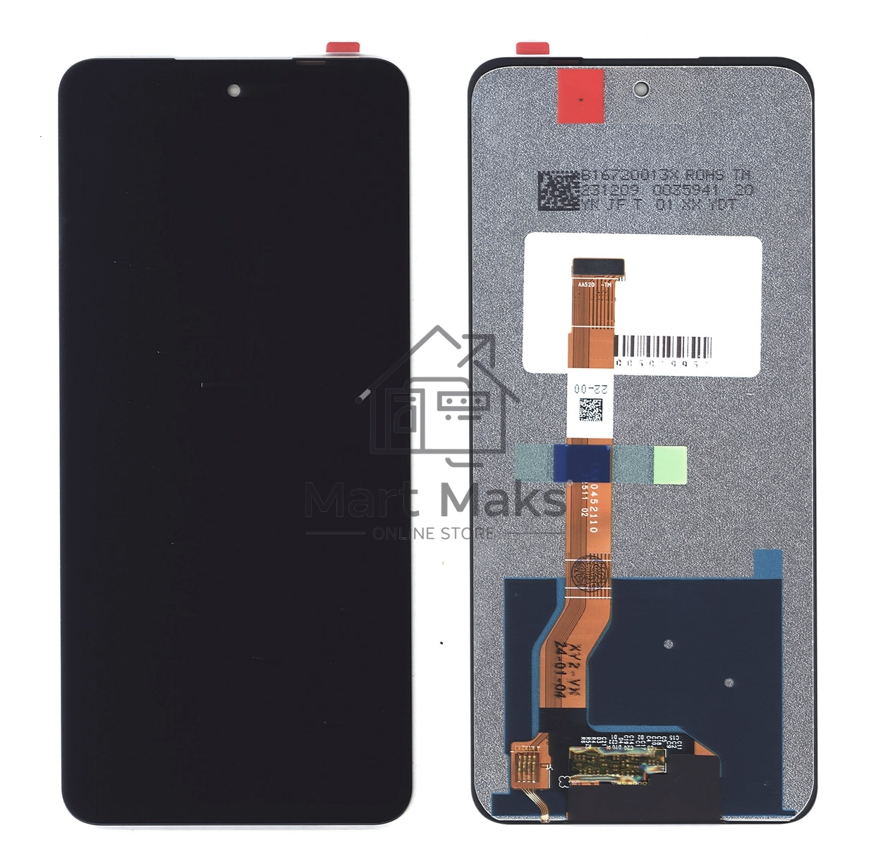 Дисплей для Realme 11 4G (RMX3636) в сборе с тачскрином черный orig lcd