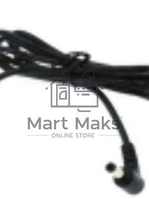 Кабель DC 5.5x2.5  18 AWG папа-папа 1 м с угловым штекером