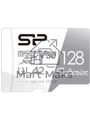 Флеш карта microSD 128Gb Silicon Power Superior Pro A2 microSDXC Class 10 UHS-I U3 Colorful 100/80 Mb/s
