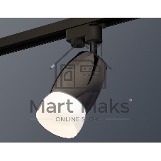Светильник Ambrella light XT1123014 DCH/SBK/FR черный хром/черный песок/белый матовый MR16 GU5.3 (A2521, C1123, N7177)
