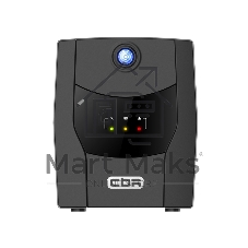 Источник бесперебойного питания CBR QTM-1500T-6I-LCUC / 1500ВА / 900Вт / 6 x IEC 320 C13 (компьютерный)