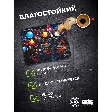 Коврик для мыши Cactus Wires 400x300x3мм (CS-MP-PRO15XL)