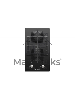 Газовая варочная панель Gefest ПВГ 2002 черный