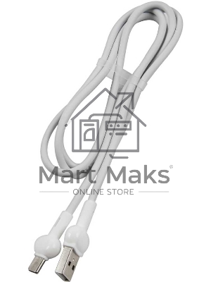 Кабель Redline Candy УТ000021993 USB Type-C (m) USB A (m) 1м белый