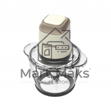 Измельчитель Willmark WMC-5288 (400Вт., стекл. чаша 1,2л., двойн. лезвия., рез. основание) (Кремовый Измельчитель Willmark WMC-5288 (400Вт., стекл. чаша 1,2л., двойн. лезвия., рез. основание) (Кремовый