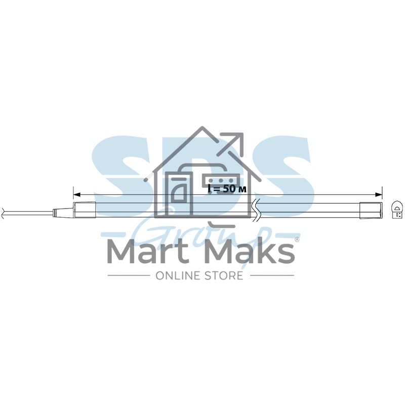 Гибкий Неон LED SMD 15х26 мм, ТЕПЛЫЙ БЕЛЫЙ, 120 LED/м