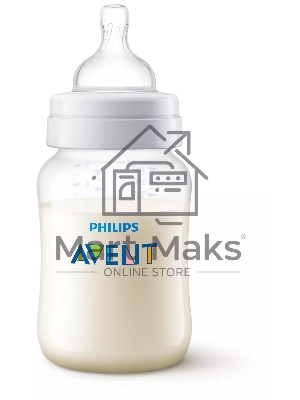 Бутылочка для кормления Philips SCY103/02, Anti-colic 1+ мес., 260 мл, 2 шт.