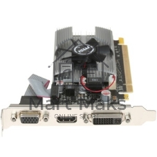 Видеокарта MSI N210-1GD3/LP NVIDIA GeForce 210 1024Mb 64 DDR3 460/800 DVIx1/CRTx1 Ret