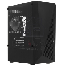 Компьютерный корпус Bloody BD-CC102F черный без БП mATX 2x120мм 2xUSB 2.0 1xUSB 3.0 audio bott PSU