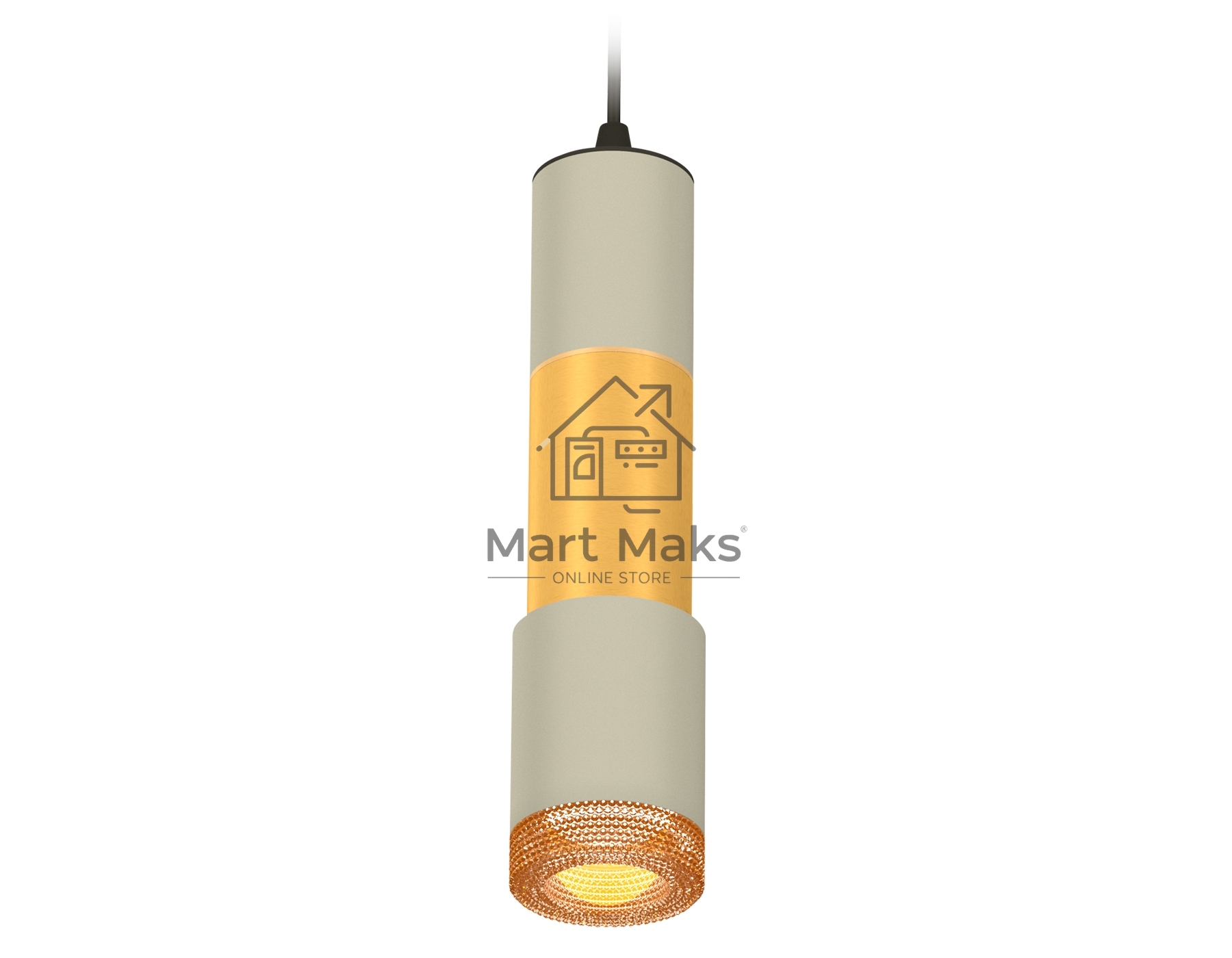 Светильник Ambrella Light XP7423041 SGR/PYG/CF серый песок/золото желтое полированное/кофе MR16 GU5.3