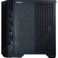 Корпус ZALMAN D50, ATX, BLACK, WINDOW, 2x3.5