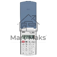 Калькулятор карманный Deli E39217/BLACK черный 8-разр. 1189155