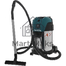 Строительный пылесос Makita VC3011L 1000Вт,3600л\м,210мбар,30л,шланг36ммх3.5м,10.5кг,кор,2нас,2 п\сб,щетка,2адапт,2труб