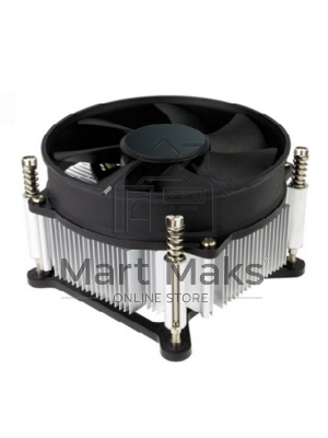 Кулер для процессора ACD ACD-CD5M4-A серебристый, 90 мм, алюминий, 2400 об/мин, 31.6 дБ, 4 pin, 95 Вт, 60 мм