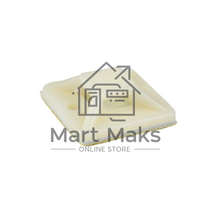 Площадка EKF plc-20x20 самоклеящаяся (20х20мм.) белая (100шт.) EKF PROxima