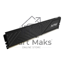Оперативная память XPG Gaммix D35, DDR4, 8GB (1x8GB), 3600MHz, CL18, DIMM, с радиатором, черный