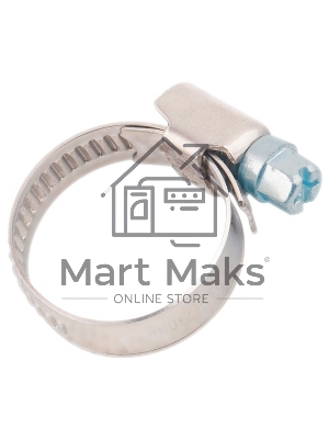 Хомуты металлические Сибртех стандартное болтовое крепление 50-70 мм, ширина 9 мм, 50 шт.