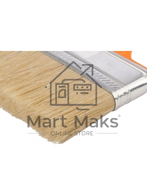 Кисть флейцевая Matrix для фасадных работ, 70х12 мм, натуральная щетина, пластиковая рукоятка 83391