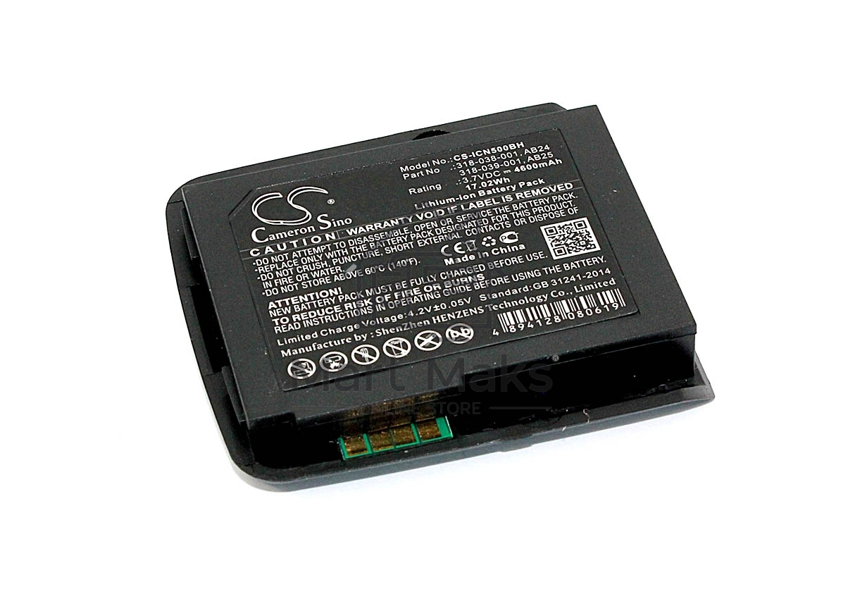 Аккумулятор CameronSino CS-ICN500BH для INTERMEC CN50 CN51 3.7V 4600mAh