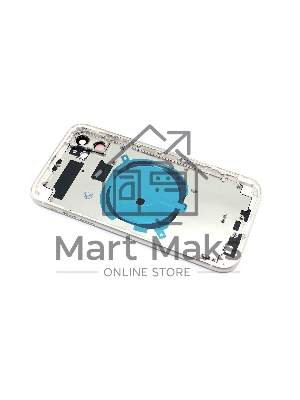 Задняя крышка (корпус) в сборе с рамкой для Apple iPhone 11 белый