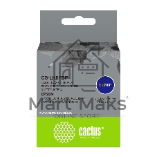 Картридж ленточный Cactus CS-LK5YBP черный, 18мм, 9м для Epson LW400/LW700/LW600P/LW1000P/K400/Z700/Z900