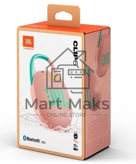 Портативная акустика JBL CLIP 5, розовый