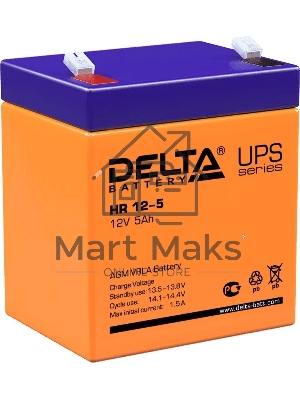 Батарея Delta HR 12-5 (12V, 5Ah)