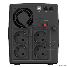 ИБП CBR QTM-1200T-4F-LCUC Line Interactive 1200VA/720W 7Ah12V*2 4 x Shuko, HID-USB, RJ45/11