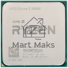 Процессор AMD Ryzen 5 3400G Soc-AM4 3.7GHz OEM