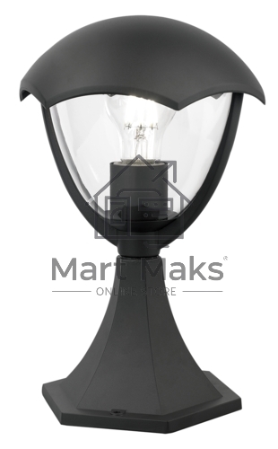 Светильник садово-парковый Gauss Aura на постамент 200x200x310мм, 170-240V/50Hz, 1xE27, Max.60W, IP: 54, 1/6