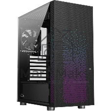 Компьютерный корпус Azza Celesta F черный без БП ATX 5x120мм 5x140мм 2xUSB 2.0 1xUSB 3.0 audio bott PSU