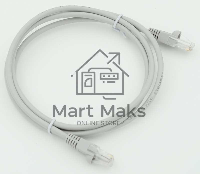 Кабель Patch cord 1.5м литой 5E