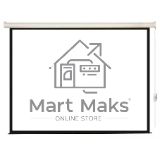 Экран с электроприводом Lumien Eco Control 128x171 см (раб. область 122х165 см) Matte White черная кайма по периметру 4:3