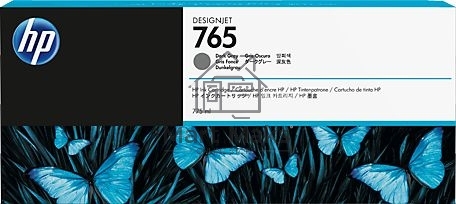 Картридж струйный HP 765 (F9J54A) темно-серый для HP Designjet T7200 (775мл)