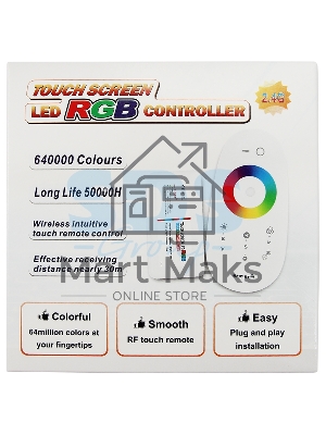 Контроллер LED RGB 2.4G (сенсорное управление) LAMPER