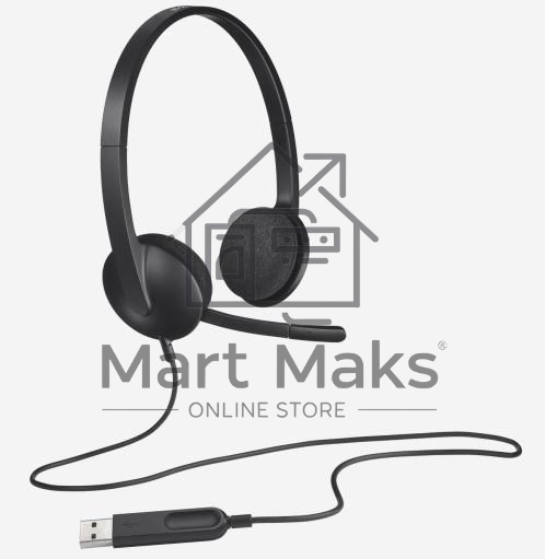 Гарнитура Logitech Headset H340 USB graphite