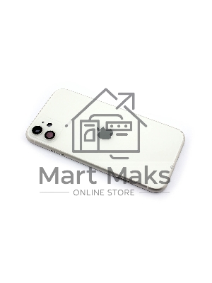 Задняя крышка (корпус) в сборе с рамкой для Apple iPhone 11 белый