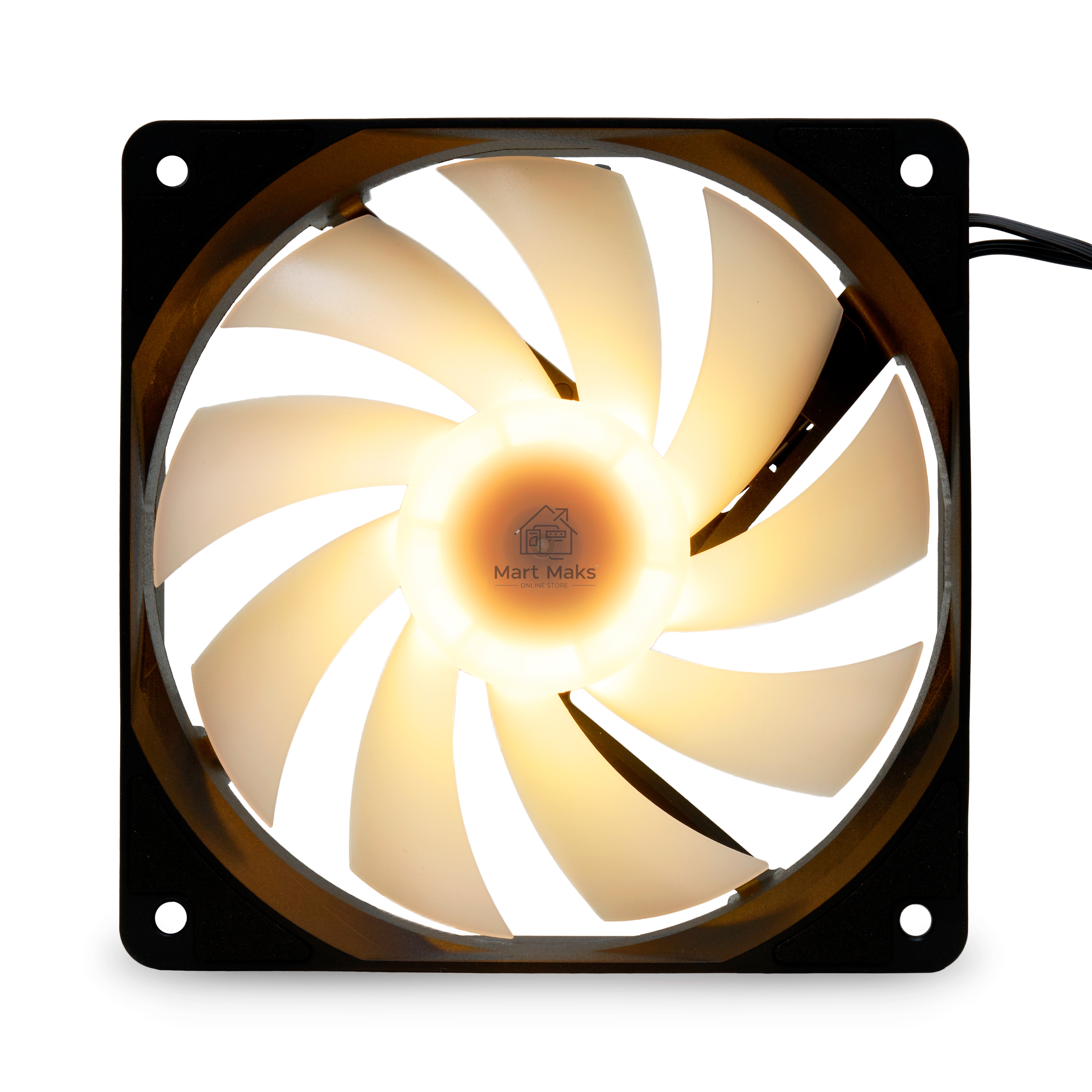 Вентилятор HSPD ORBF1-120BK-ARGB черный 120mm 28,8db 1500rpm