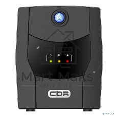 ИБП CBR QTM-1200T-4F-LCUC Line Interactive 1200VA/720W 7Ah12V*2 4 x Shuko, HID-USB, RJ45/11