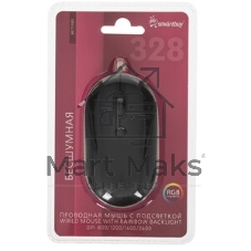 Мышь проводная SMARTBUY (SBM328K) 328 черный
