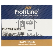Картридж струйный ProfiLine PL-T2634 для принтеров Epson Expression Premium XP-600/XP-605/XP-700/XP-710/XP-800/XP-820 с чернилами Yellow