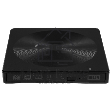 Внешний оптический DVD привод DVD-RW ext. Black Slim Ret USB3.0+TYPE-C