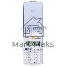 Калькулятор карманный Deli E39217/BLUE синий 8-разр.