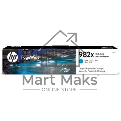 Картридж струйный HP 982A черный PageWide Enterprise Color 765/780/785 T0B27A 20000 стр.