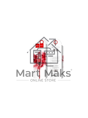 Кабель HOCO X14 USB 2.0, AM/Lightning M, черно-красный, 1м