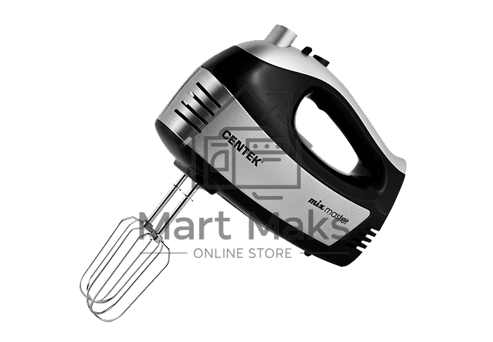 Миксер Centek CT-1122 черн/сталь