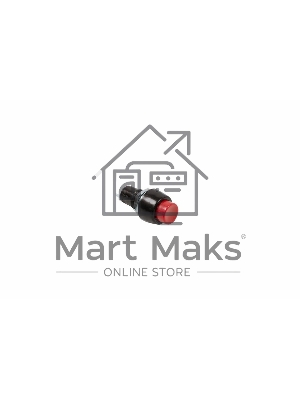 Выключатель-кнопка Rexant 250V 1А (2с) (ON)-OFF Б/Фикс красная Micro