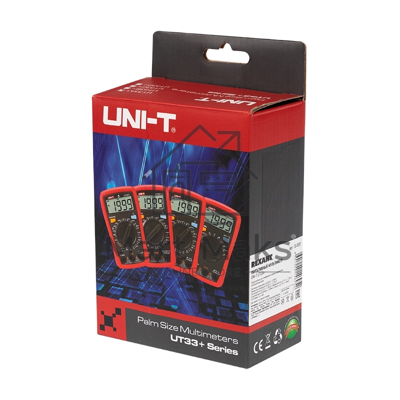 Портативный мультиметр UNI-T UT33A+